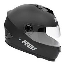 Casco Integral Hawk Rs1 Negro Mate S Moto Avenida