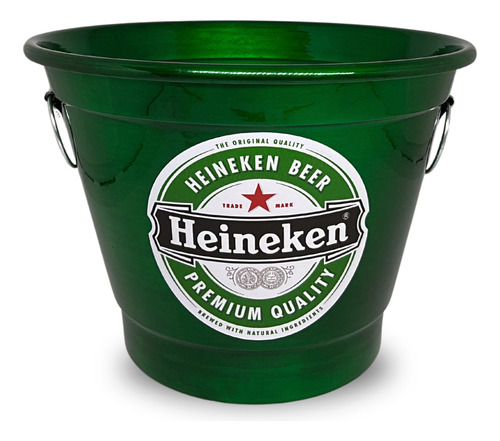Balde Alumínio Heineken Mantenha Sua Cerveja Gelada