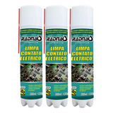 Limpa Contato Elétrico Spray 3 Unid 300ml Radnaq - Promoção