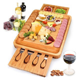 Set Tablas Queso Bambú Cajón Ocu - Unidad a $401000