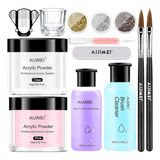 Kit De Unhas De Acrílico Aijimei Com Monômero Líquido Profis