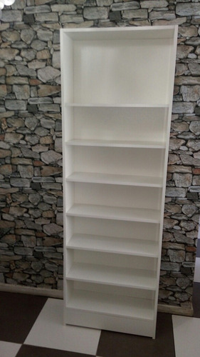 Estante Repisa Librero Modular  Blanco 1.80 Mts×60cm×20cm