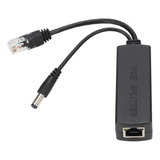 Inyector Adaptador De Corriente Ethernet Poe Splitter Dc48v