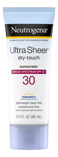 Neutrogena Ultra Sheer Dry Touch Fps 30 88ml