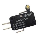 Microswitch Por Palanca Corta Con Roldana Baw V-155-1c25