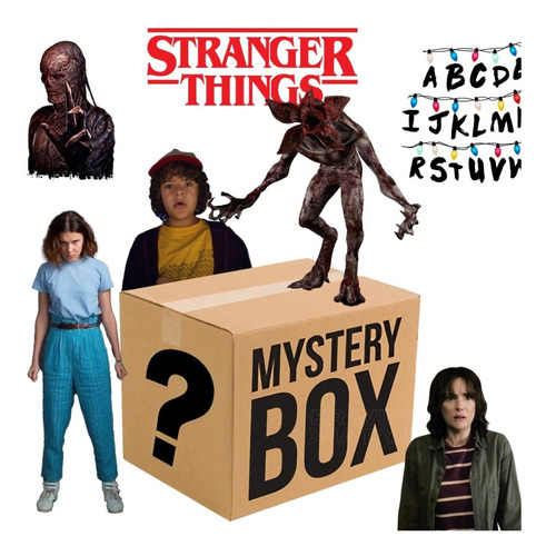 Stranger Things Caja Misteriosa $2,000 Pesos De Contenido! 