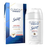 Secret Clinical Desodorante Antitranspirante Active Fresh Fragancia Active Fresh