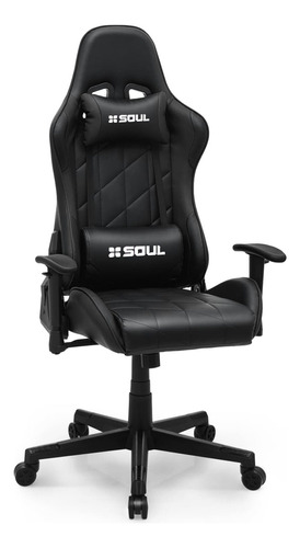 Silla Gamer Ergonómica Pc Reclinable Escritorio 180kg Negra