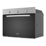 Horno Gas Empotre Whirlpool Woa300s 76 Cm Acero Inox Negro