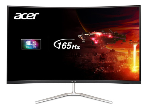 Monitor Curvo Para Juegos De Pc De 31.5 Pulgadas Fhd