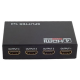 Multiplicador Splitter Hdmi 1x4 1entrada 4salidas 3d Hd Dvr