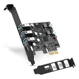 Tarjeta Pcie Usb 4 Puertos Usb 3.0 - Windows/mac.