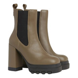 Botas De Mujer Tommy Hilfiger 2306 High Heel Chelsea 