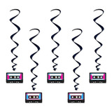 Beistle Cassette Tape Whirls, 3.3'',, Multicolor