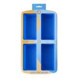 Molde Para Budin Mini X 4 Silicona Wilton Titanweb 