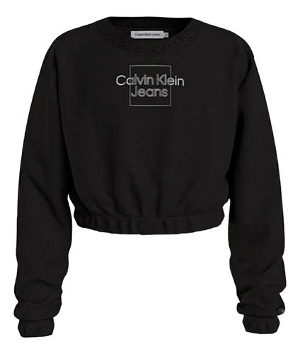 Sudadera Calvin Klein Niña Box Logo Sweatshirt X2
