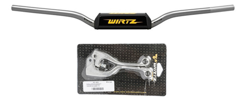 Manubrio Wr5 Gris + Manijas Honda Crf 450 02-03 Wirtz