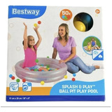 Pileta Bestway Con 50 Pelotas Pelotero Bebe