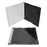 Caja De Cd/dvd Imation 142x124 Mm Base Negra. Pack 10 Unid