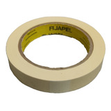 Cinta De Papel Enmascarar Fijapel 18mm X 40m Blanco Pint X 6