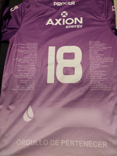 Camiseta Dalmine Titular Con Numero 18