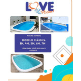 Piscina De Fibra - 7 M - Love Piscinas E Acessórios