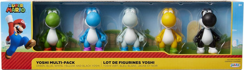 Set Super Mario Figuras De 2.5 Incluye 5 Yoshi Nintendo