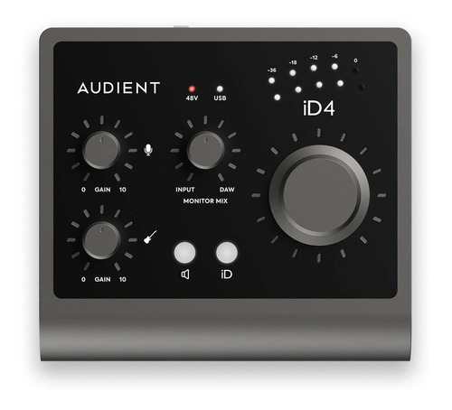 Audient Id4 Mkii - Interfaz De Audio Premium | Envío Gratis