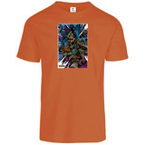 Playera Naranja De  Tmnt Tortugas Ninja A777