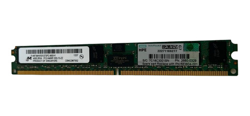 Memória Hp 4gb Ddr2 800mhz Dimm 683804-001 2660-0329 @