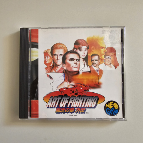 Art Of Fighting Neo Geo Cd Original Jp