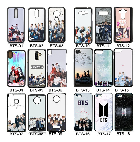 Funda Bts Kpop Compatible Con Motorola Moto Tpu