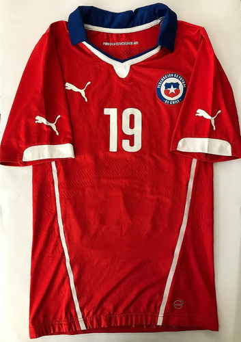 Camiseta Selección Chilena 2014-15 Talla L Ajustada