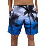 Short Mauricinho Masculino Short Praia Tactel Estampas Top