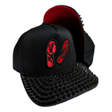 Gorra Suela Roja Louboutin Picos Snapback Premium Kzg Caps