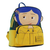 Loungefly Laika Coraline - Impermeable Para Mujer, Con Dobl.