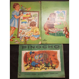 Pinocho Y Lote De Antiguos Libros Infantiles. 51n 506