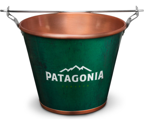 Balde De Gelo Patagonia Cerveja 5 Litros Original Alumínio