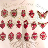 25 Corazones Minis En Imán O Para Pared De Hojalata