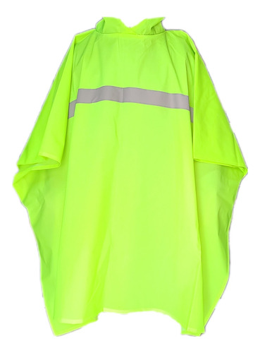 Impermeable Capa Para Lluvia Con Capucha Y Reflejantes