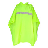 Impermeable Capa Para Lluvia Con Capucha Y Reflejantes