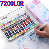 Kit Pintura Acuarela Profesional 72 Colores Nuevo Kit