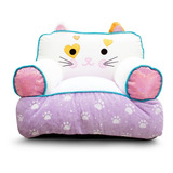 Sillón Infantil Puff Para Niños Gatito Little Cat