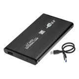 Case Externo 2.5  Usb 2.0 - Para Discos Sata De Notebook 