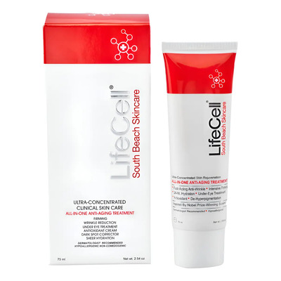 Crema Facial Tratamiento Antiedad Antiarrugas Lifecell Todo Tipo De Piel Día\u002Fnoche | Meses sin interés