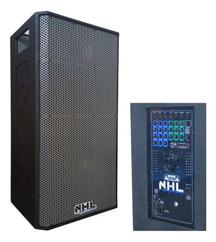 Caixa De Som Ativa Com Mesa Profissional 850w Mx15.850a Nhl