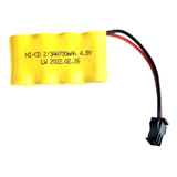 Pilha Bateria 4,8v Ni-cd 2/3aa 700mah Com Conector Smp02