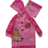 Capa Lluvia Princesas Impermeable Niñas. Envío Rápido