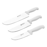 Set 3 Cuchillas Carnicero - Boker Arbolito - Uso Profesional