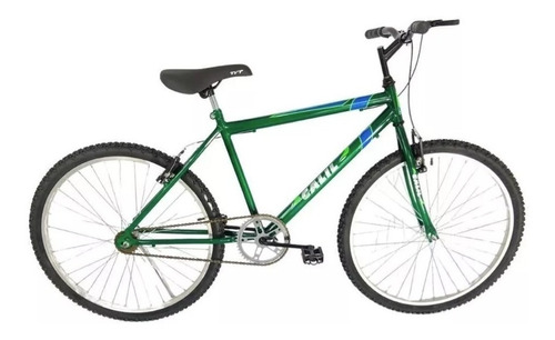 Bicicleta Urbana Aro 26 Masculina V-brake Verde Para Sorteio